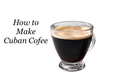 how to make cuban coffee